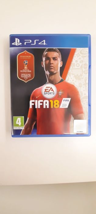 Jogo FIFA 18 PS4