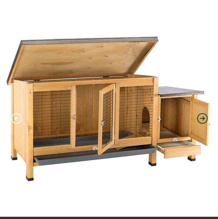 Gaiola madeira XXL Coelho ou Porco da India