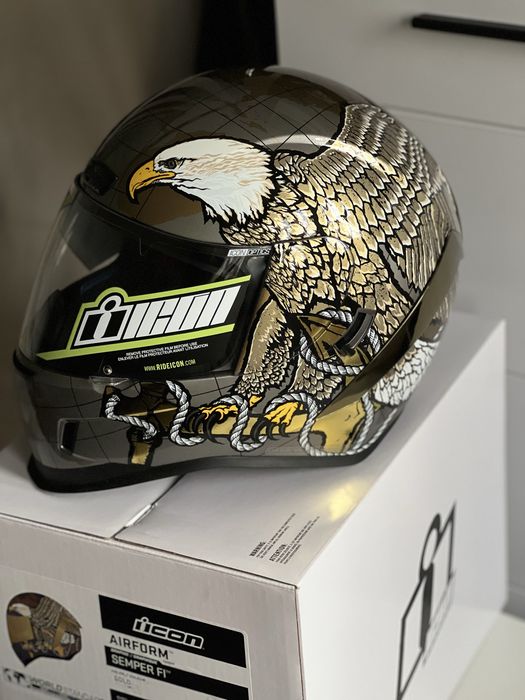 Новый шлем ICON AIRFLITE Airform Оригинал Shoei Nolan, hjc, agv, suomy