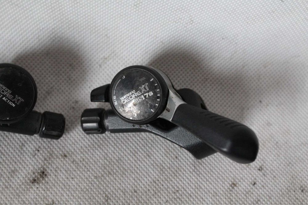 manetki rowerowe THUMB shimano deore XT 3x7s 7 speed era SL-M732  4h152