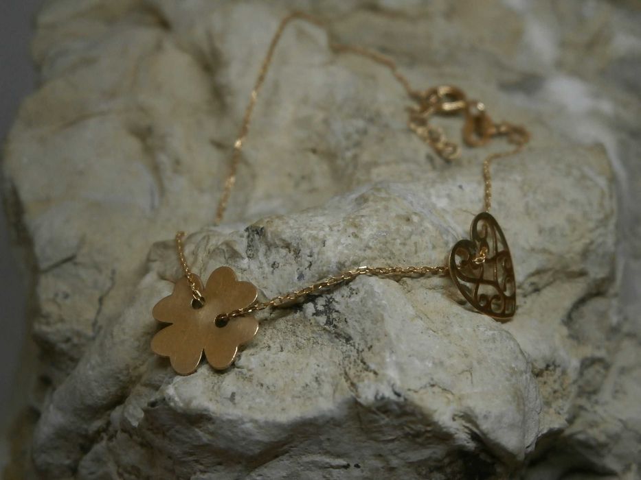 Złota Bransoletka 14K-0,89 GR
