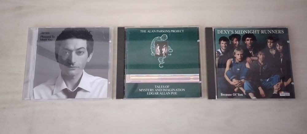 JAMES, ALAN Parsons, DEXY'S minight runners CDs