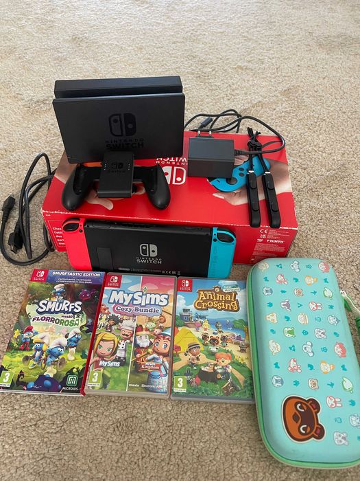 Nintendo Switch Classica ( modelo standard ) Versão2 ( v2)