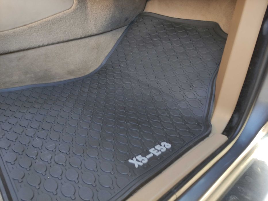 Гумові килимки BMW X5 E53 коврики резиновые БМВ Х5 Е53 БМВ Х5 Є53 Ікс5