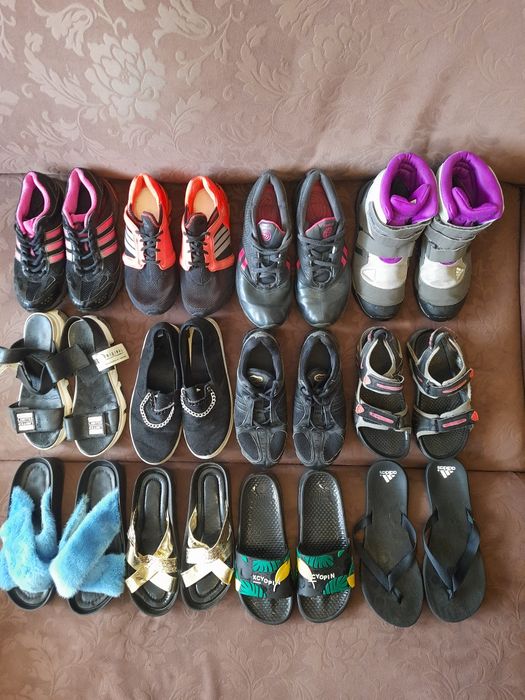 Комплект Кросівки ботинки сандалі тапки adidas nike merrell reebok
Ста