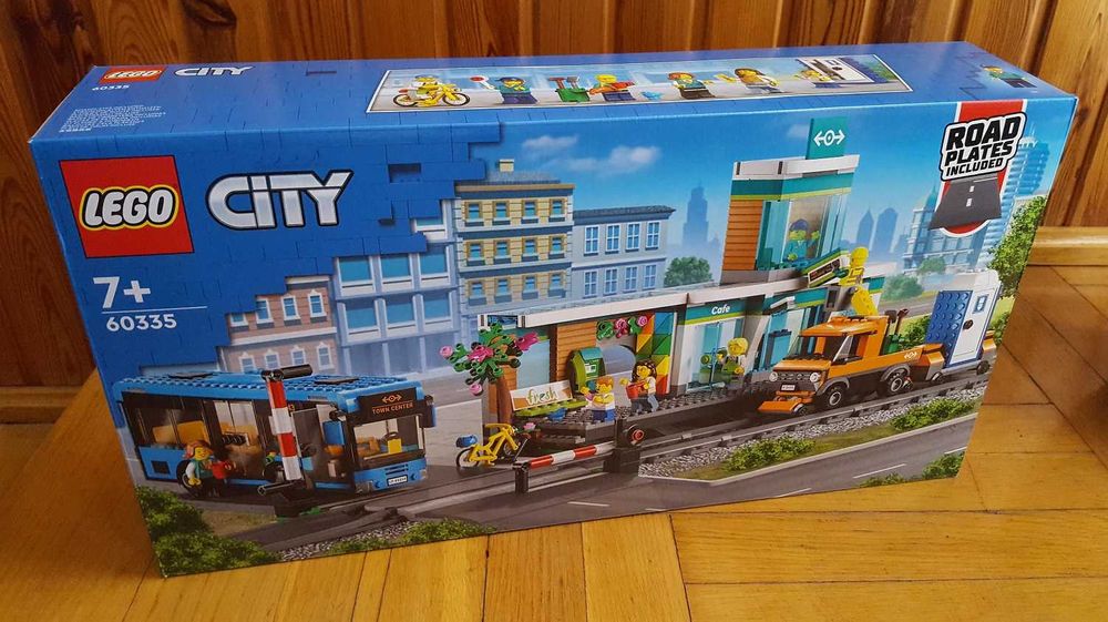 LEGO 60335 - Dworzec kolejowy z serii City, NOWY Wrocław