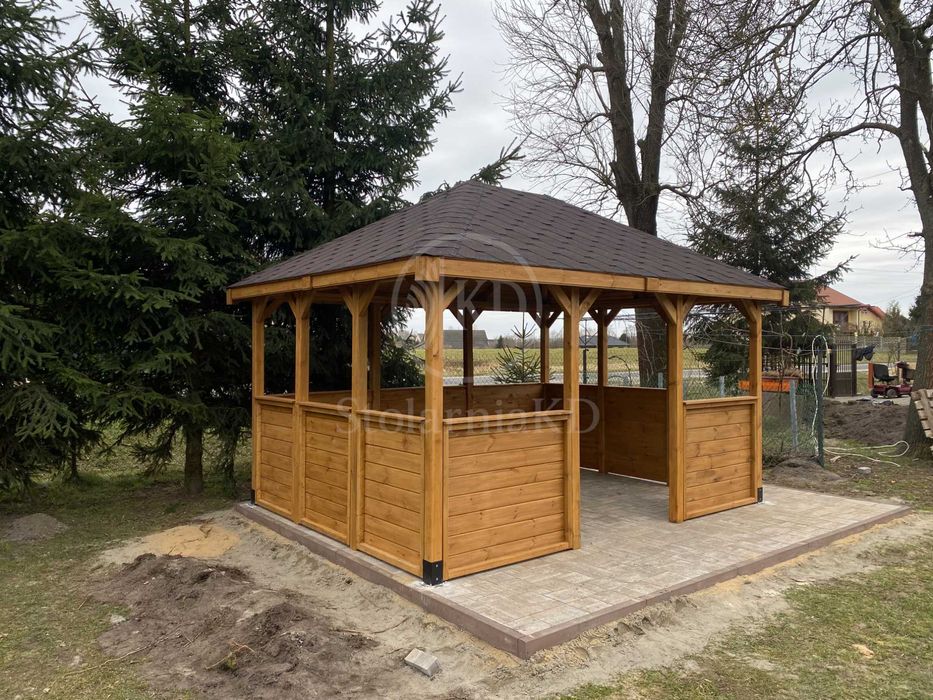 Altana ogrodowa 3x6 altanka drewniana różne wymiary rod producent ...