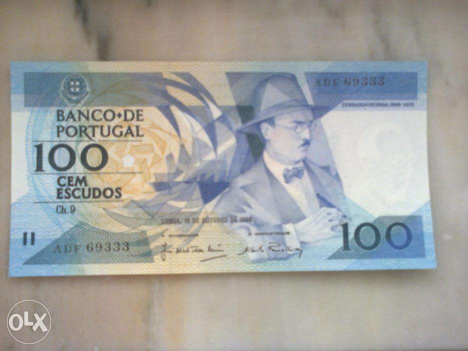 Nota de 100 Escudos de 1986