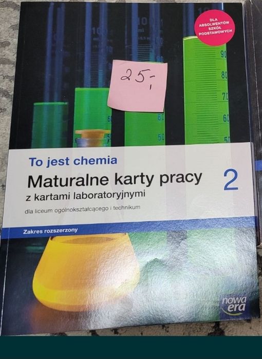To jest chemia 2, NOWE!Maturalne karty pracy 2. Nowa era
