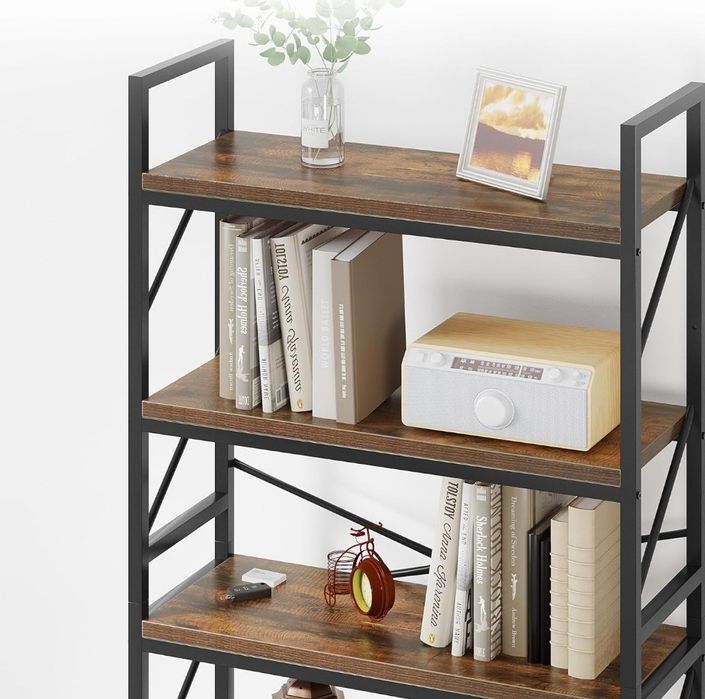 NOVO - Livraria de 5 níveis, estante industrial