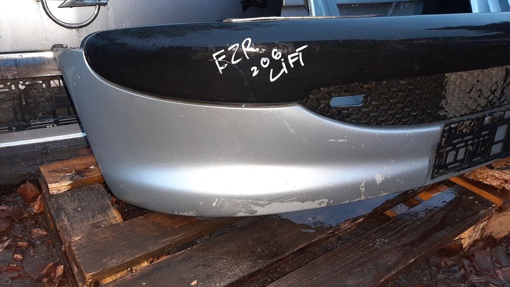 Lak. EZR  peugeot 206 zderzak przedni