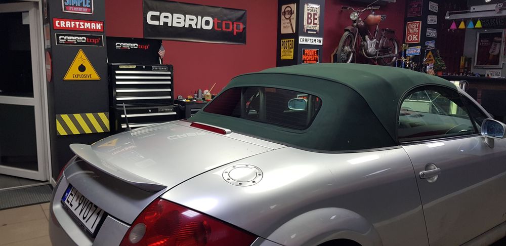 Audi 80 A3 A4 A5 TT Cabrio dach szyba naprawa serwis