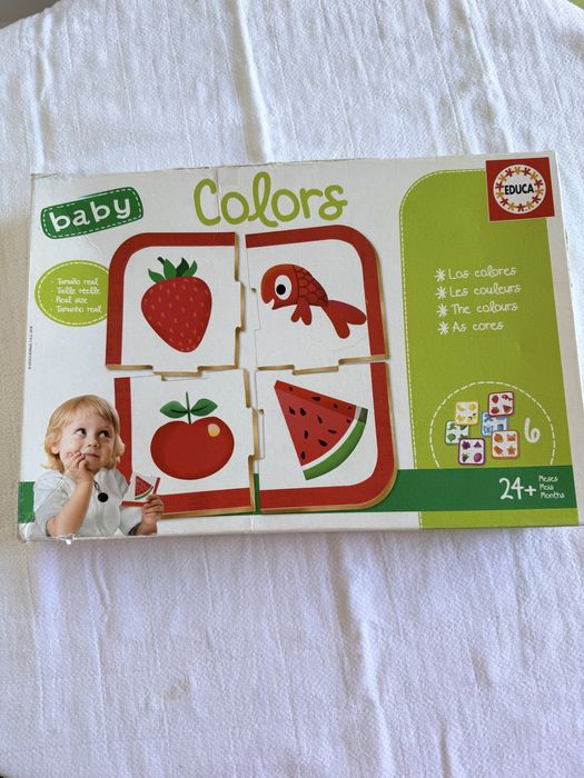 Jogo educativo Baby Colors da Educa