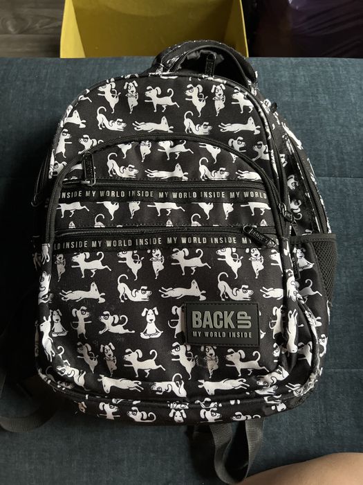 Plecak szkolny z pieskami