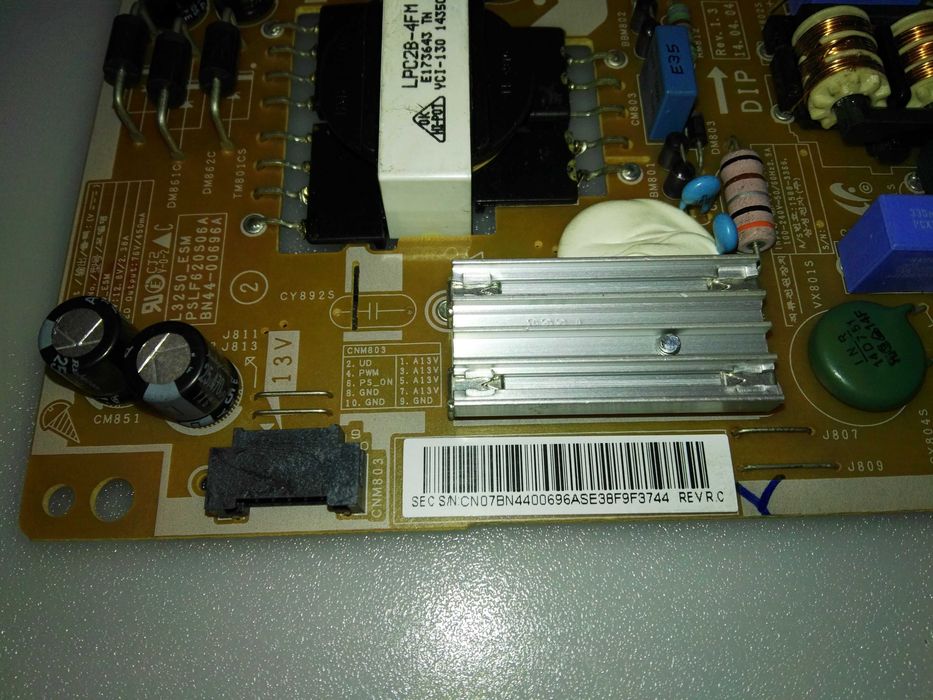 Fonte de alimentação Samsung BN44- 0 0 6 9 6 A L32SO_ESM