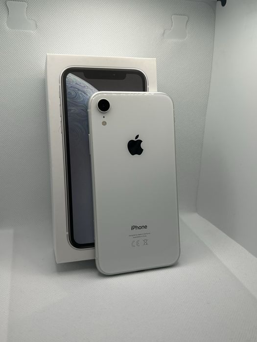 iPhone XR Perłowa Biel 64GB / Super stan / Okazyjna cena