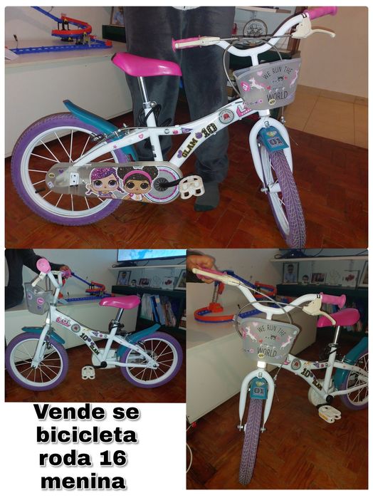 Bicicleta menina roda 16