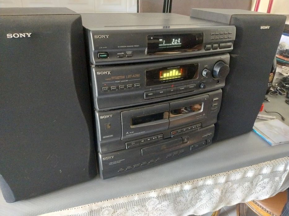 Aparelhagem completa sony impecavel