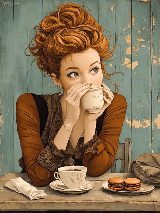 Faço ilustrações de arte digital