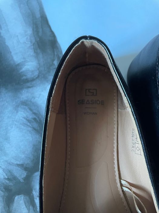 Sapatos mocassin pretos