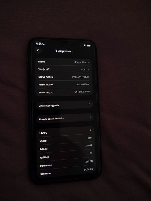 iPhone 11 pro max 255GB