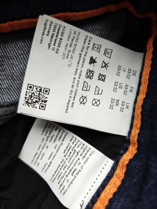 Spodnie męskie jeansy  Boss 33/32