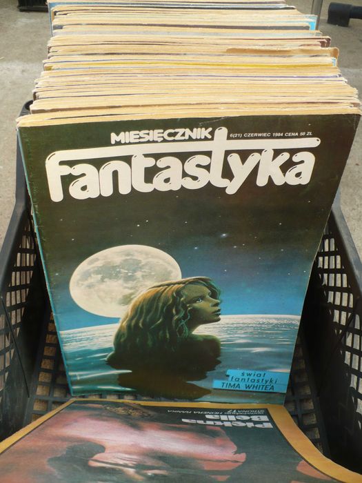 MIESIĘCZNIK FANTASTYKA, 65 Egzemplarzy, Pierwsze Wydania Lata 83-88 !!