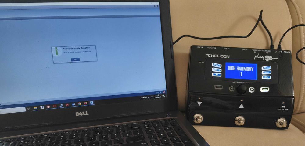TC Helicon VoiceLive Play Acoustic, Nowe oprogramowanie, Instrukcja EN, 500 Presets!!!