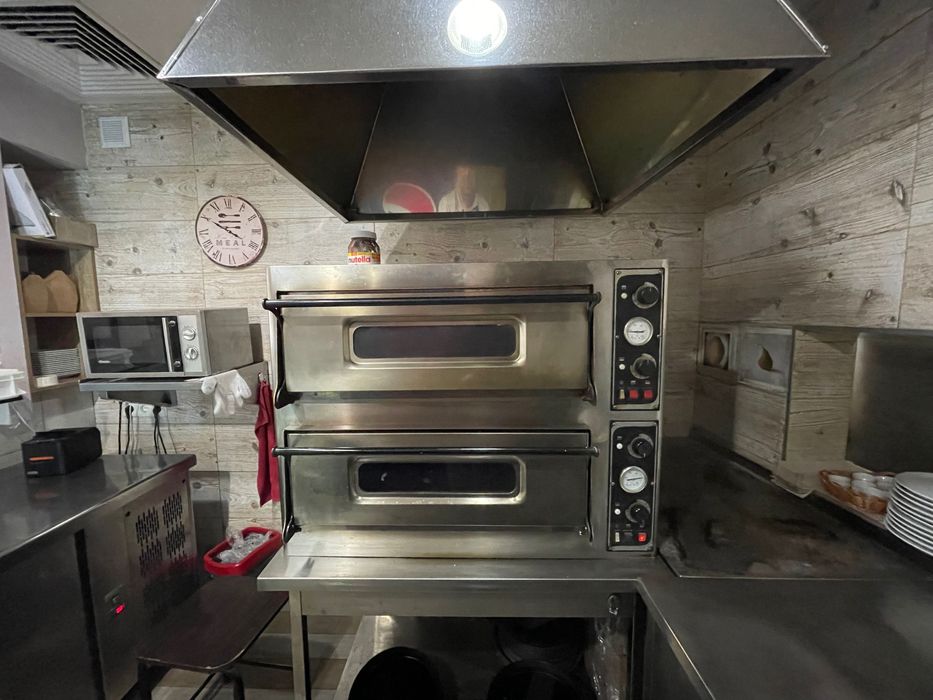 Піч для піци PRISMAFOOD BASIC 44 (Італія) 2 секції - 8 піц Ø30 см. б/у