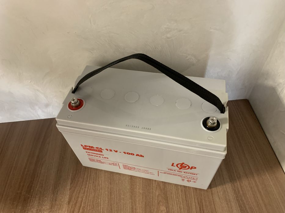 Гелевий акумулятор LogicPower LPM-GL 12V 100Ah