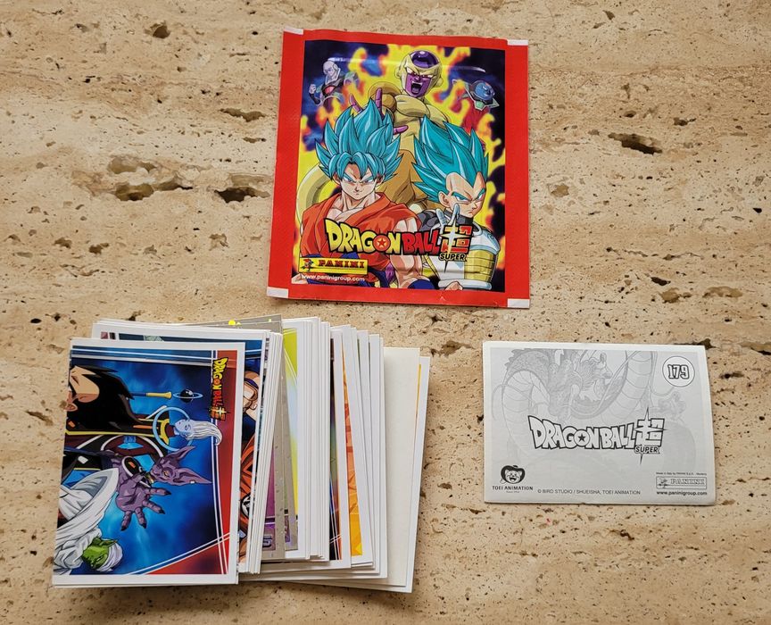 Dragon Ball cromos e cards Panini