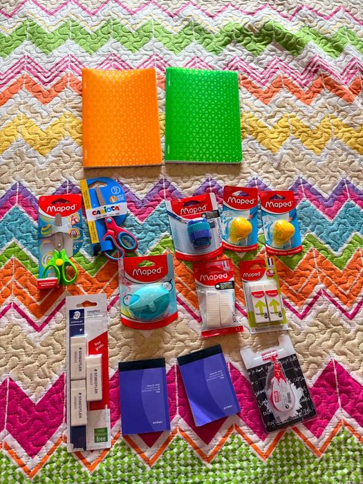material escolar novo