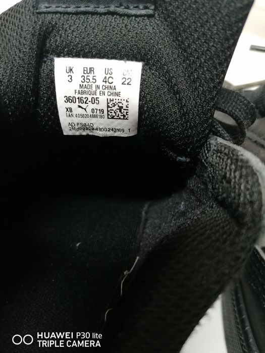 Sapatilhas Puma original Tam 35,5