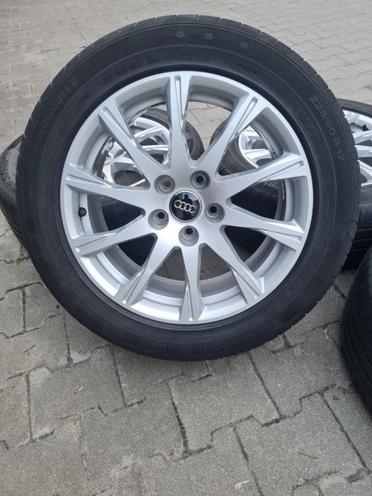 Oryginalne koła letnie Audi 17 cali