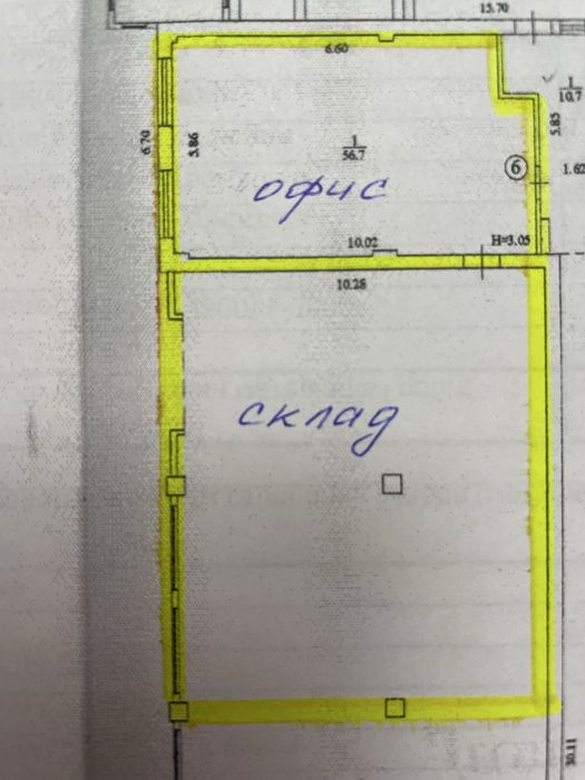 Оренда склада з офісом. 180 м2. Троєщина.