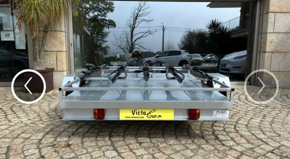 Atrelado para 5 bicicletas