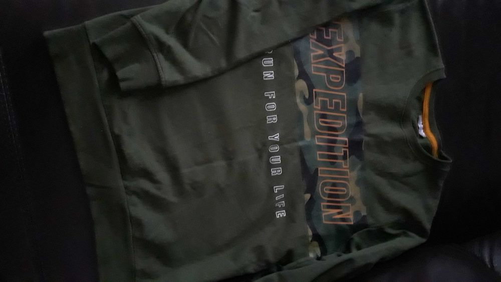 bluza chłopięca rozmiar 158/164 militarna