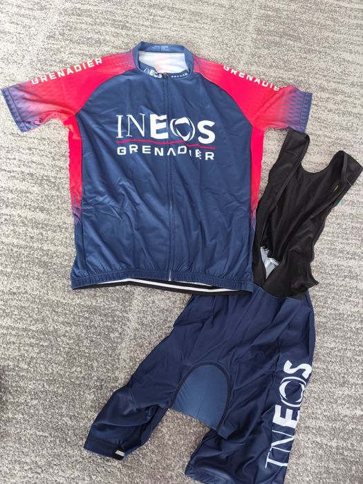 Ineos Grenadier Strój Rowerowy 3XL Kolarski Rowerowy Tour De France