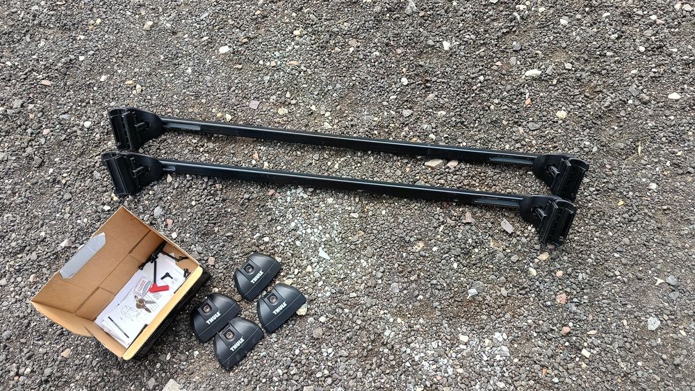 Relingi dachowe thule audi a4 b8