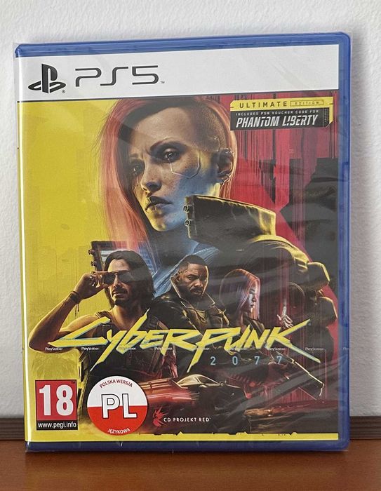 abrycznie Zafoliowana Gra Cyberpunk 2077 Ultimate Edition PL na PS5 - Gwarancja Najniższej Ceny - Przesyłka Gratis