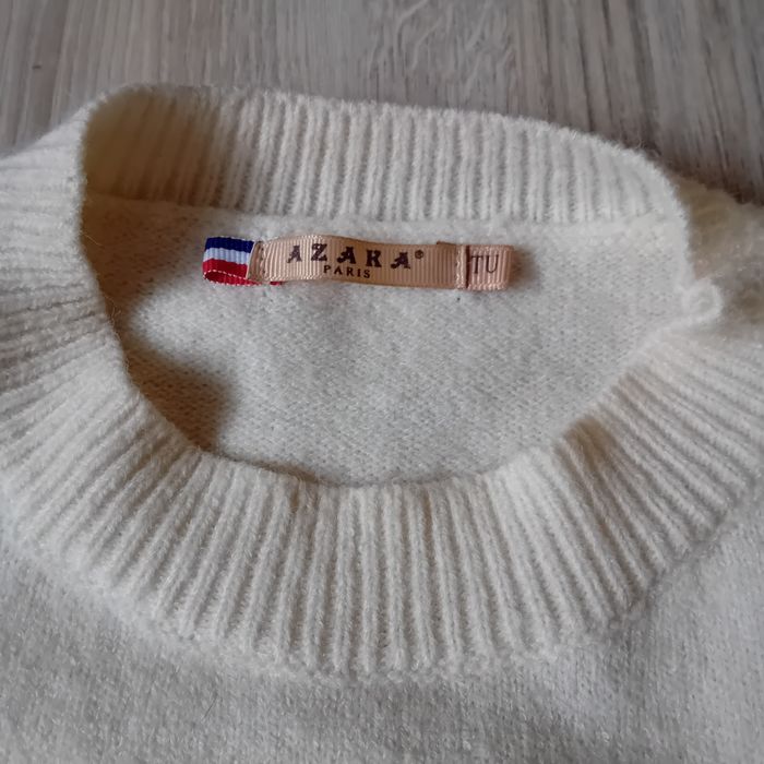 Sweter ciepły z misiem