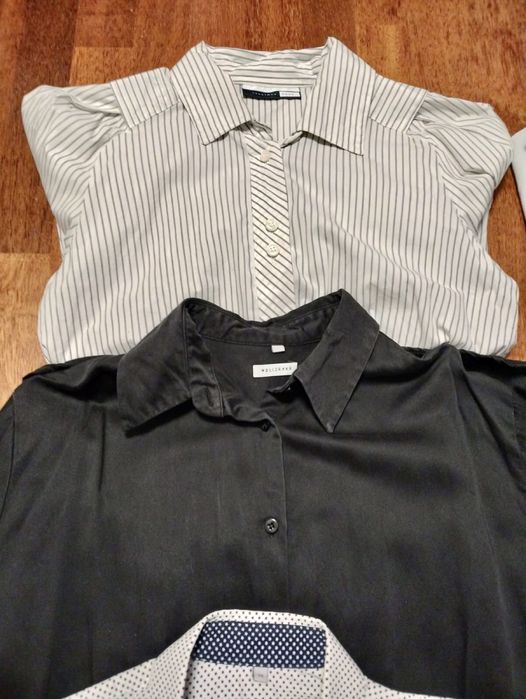Mega zestaw bluzek do biura, eleganckie koszule