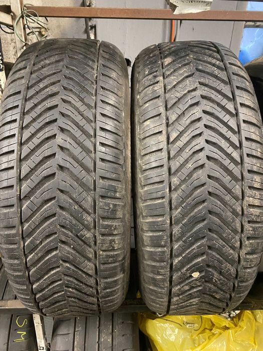 205/60R16 Dwie używane opony całoroczne Kormoran