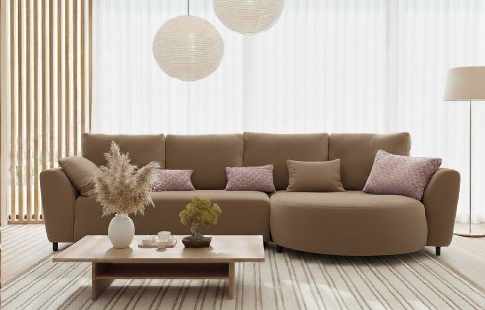 Narożnik Ibiza do salonu nowość z wyspą od producenta w każdym kolorze.Producent mebli STYLUX