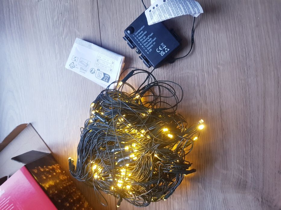 Nowy łańcuch świetlny 192 Led Marki Pepco