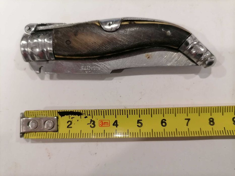 Canivete Coleção "Albacete" Marcado na Lâmina - Cabo Corno/Madeira ?