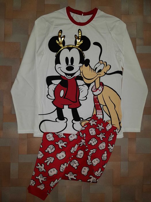 Комплект Primark George Mickey пижама новогодняя XS-S р-р