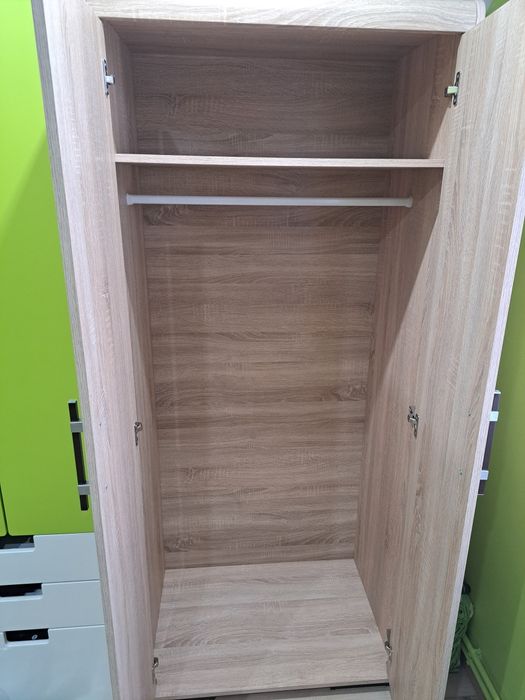 Szafa dwudrzwiowa dąb sonoma 190x83x52 cm