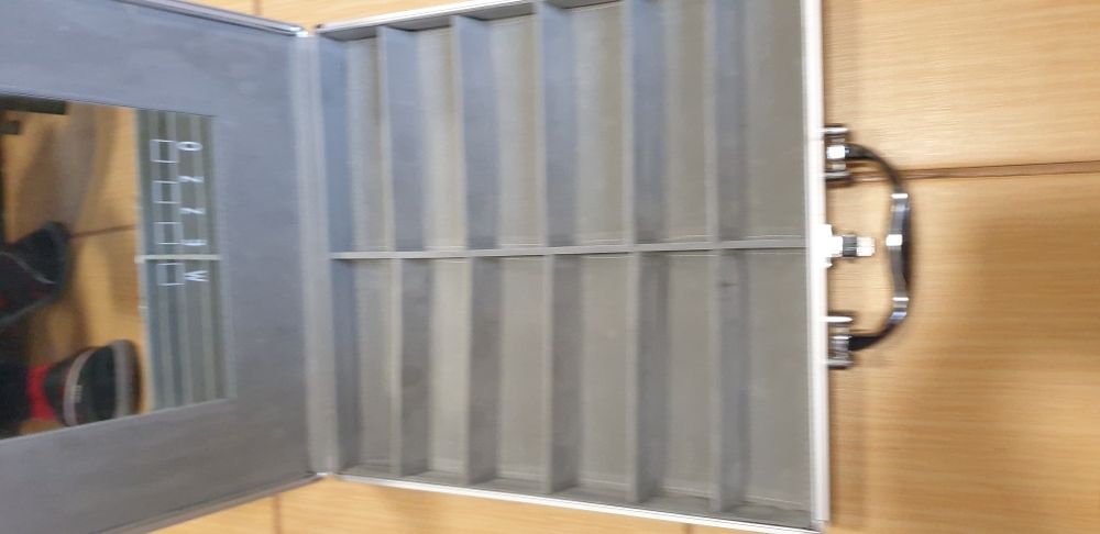 Walizka pudełko aluminiowe