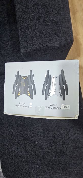 Drone RC FPV dobrável KY601S, sem cabeça, câmara HD,